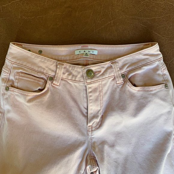 Cabi 230 Pink Nectar Curvy Skinny Jeans Size 6 - Picture 8 of 16